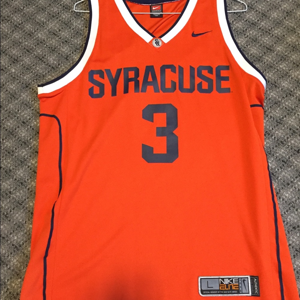 Syracuse Orange Basketball Jersey Nike Large
